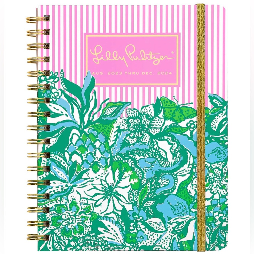 Brand new Lilly Pulitzer planner *by week, not daily* $20 !!